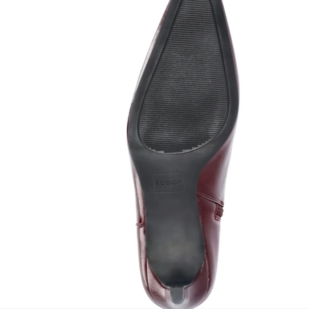 Women’s Tall Burgundy Knee-High Boots